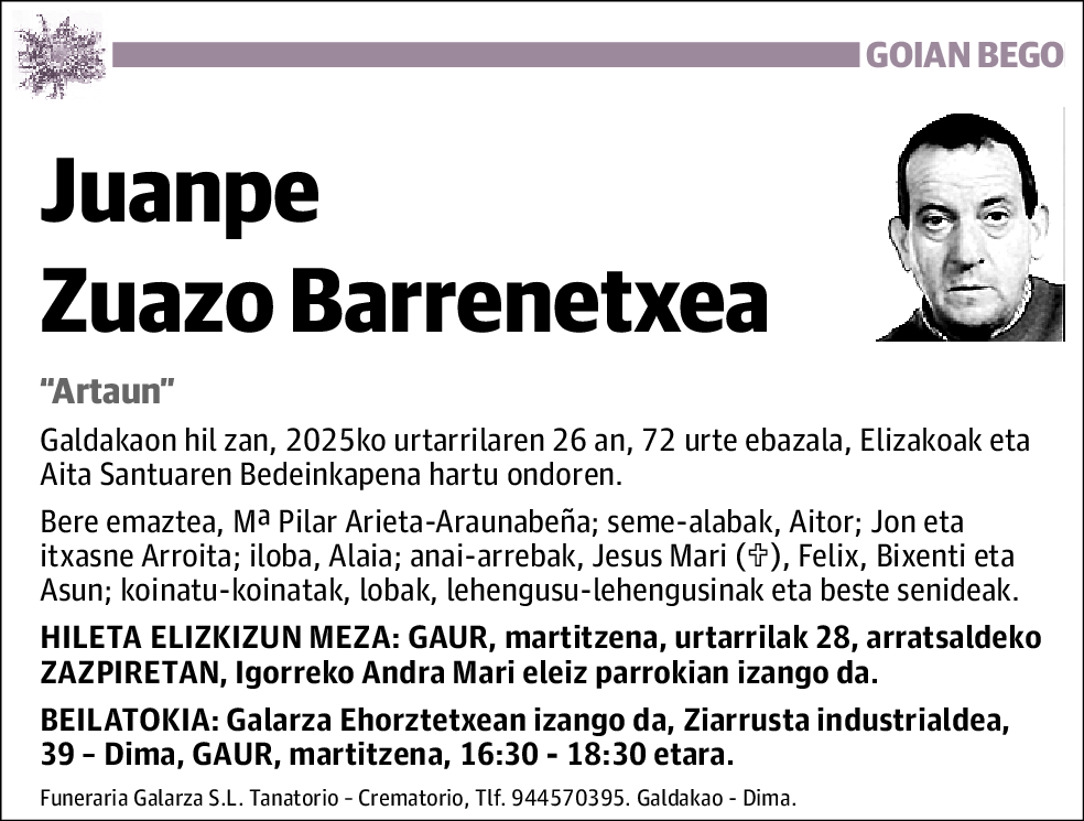 Juanpe Zuazo Barrenetxea