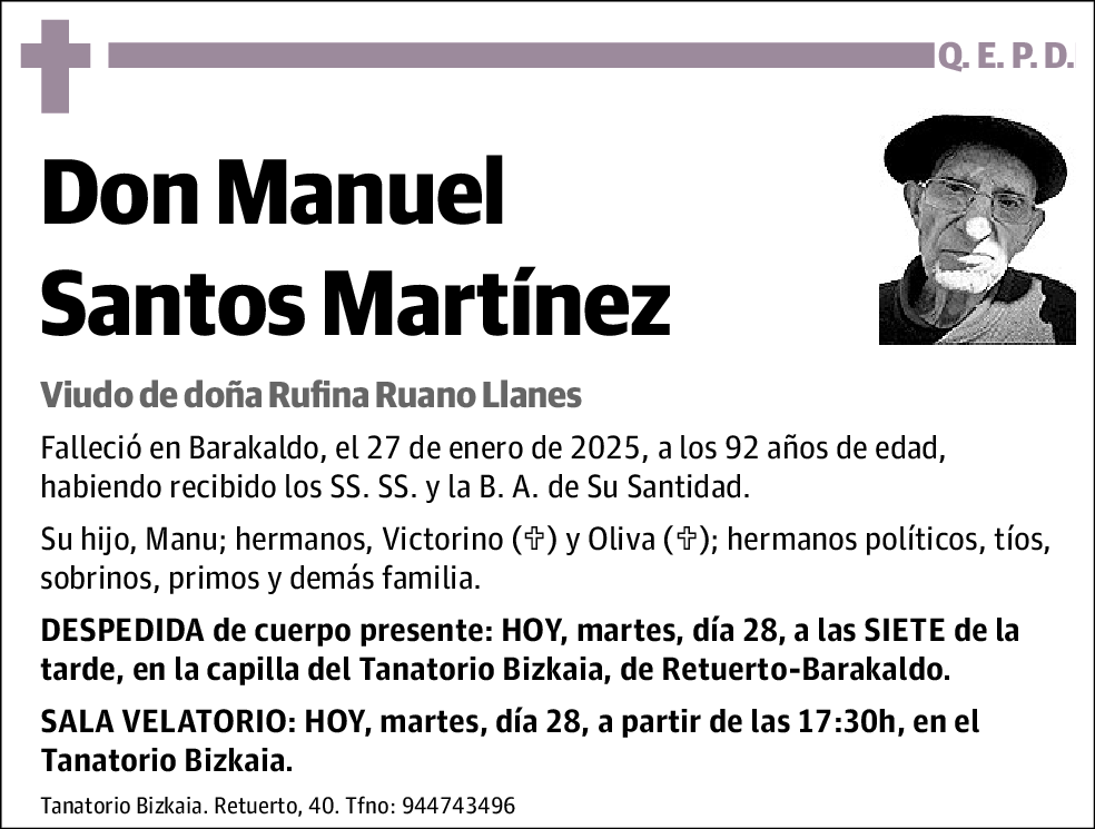 Manuel Santos Martínez