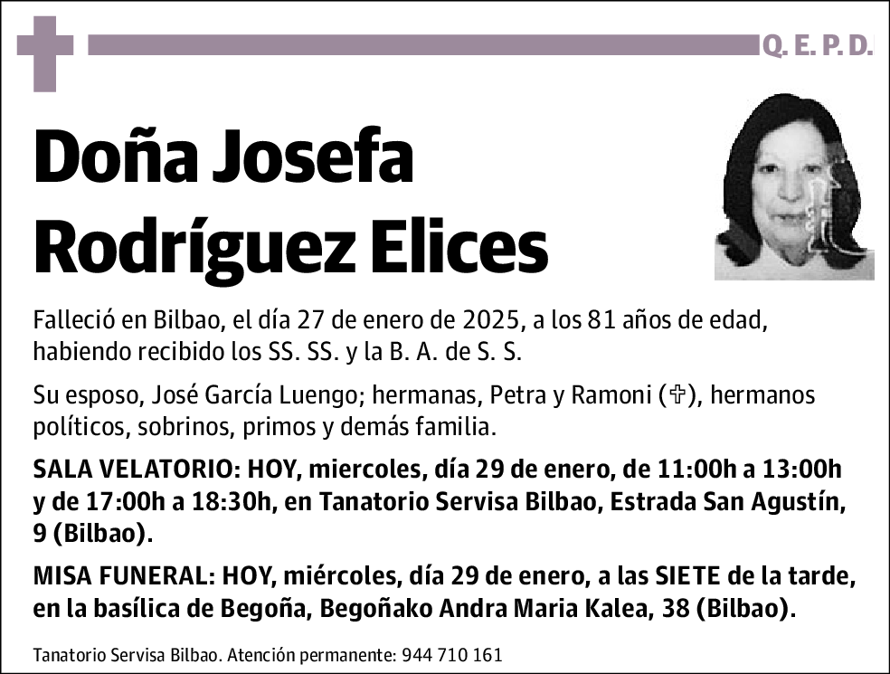 Josefa Rodríguez Elices