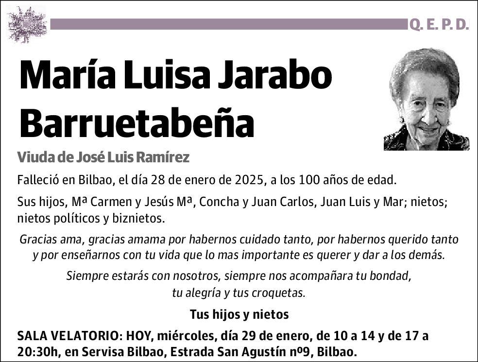 María Luisa Jarabo Barruetabeña