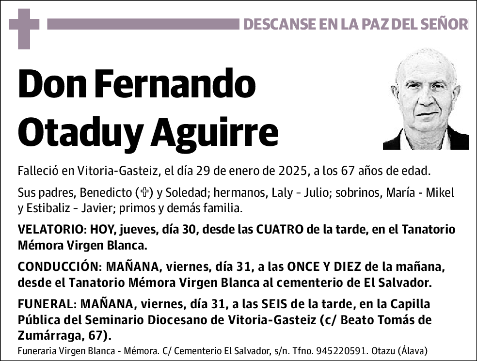 Fernando Otaduy Aguirre