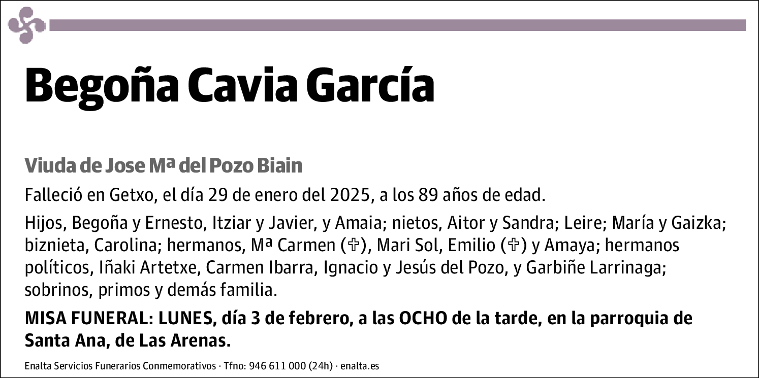 Begoña Cavia García