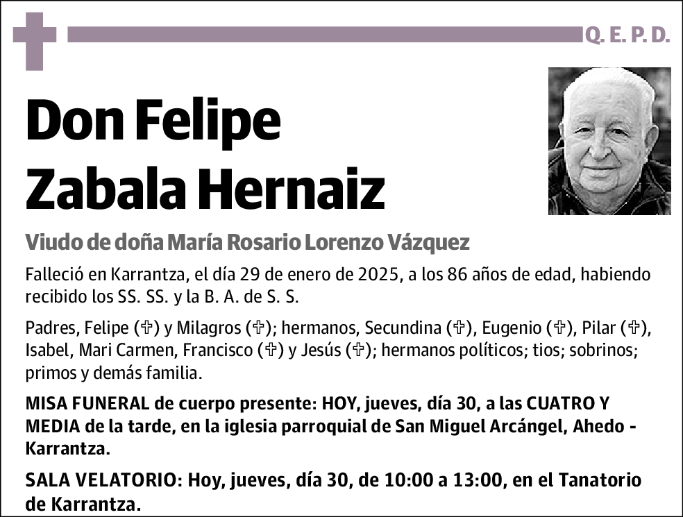 Felipe Zabala Hernaiz