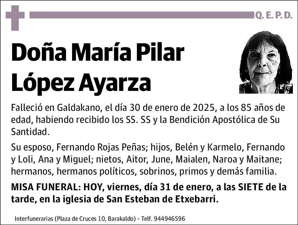 María Pilar López Ayarza