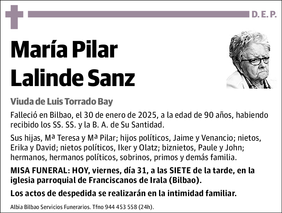 María Pilar Lalinde Sanz