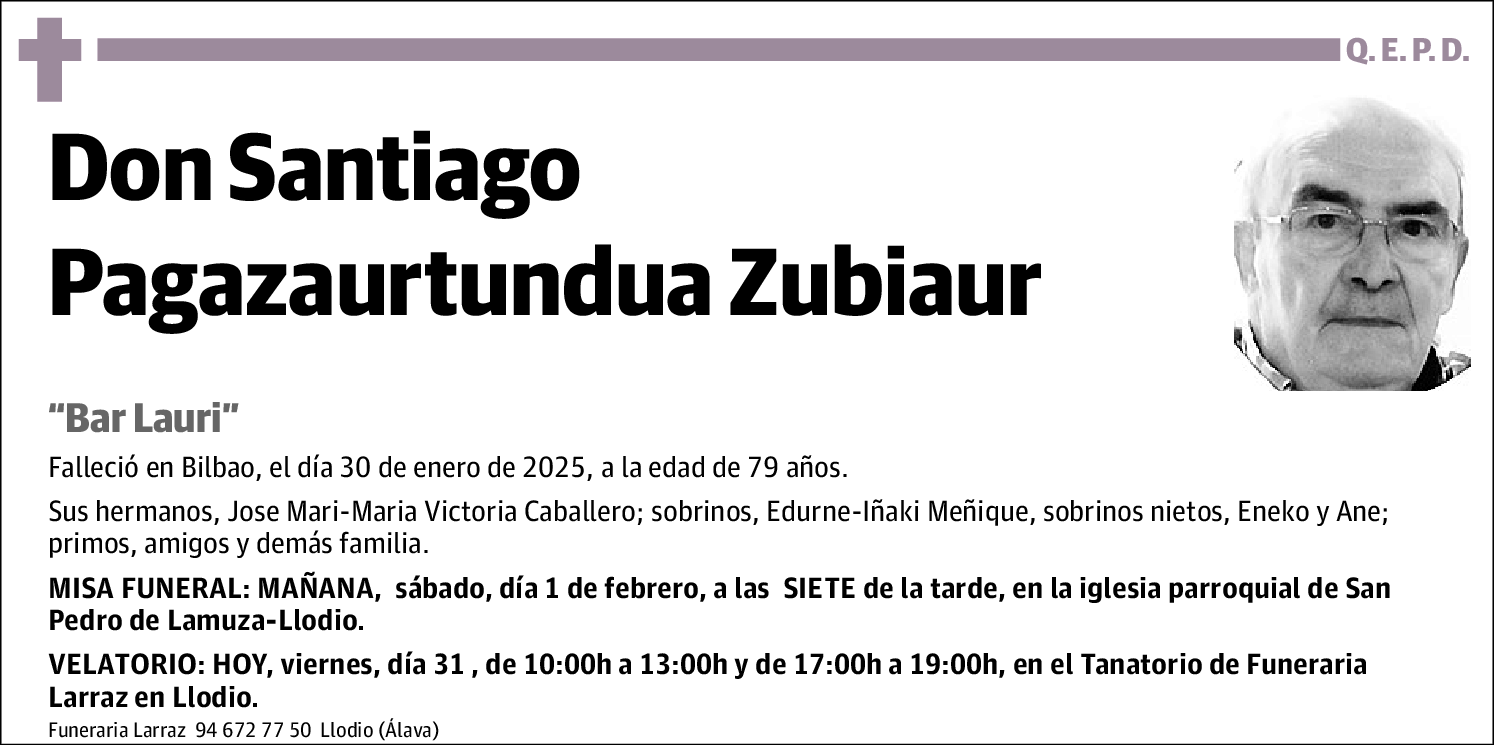 Santiago Pagazaurtundua Zubiaur