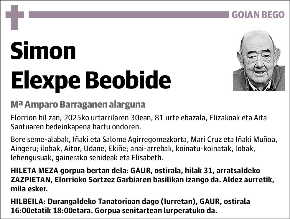 Simon Elexpe Beobide