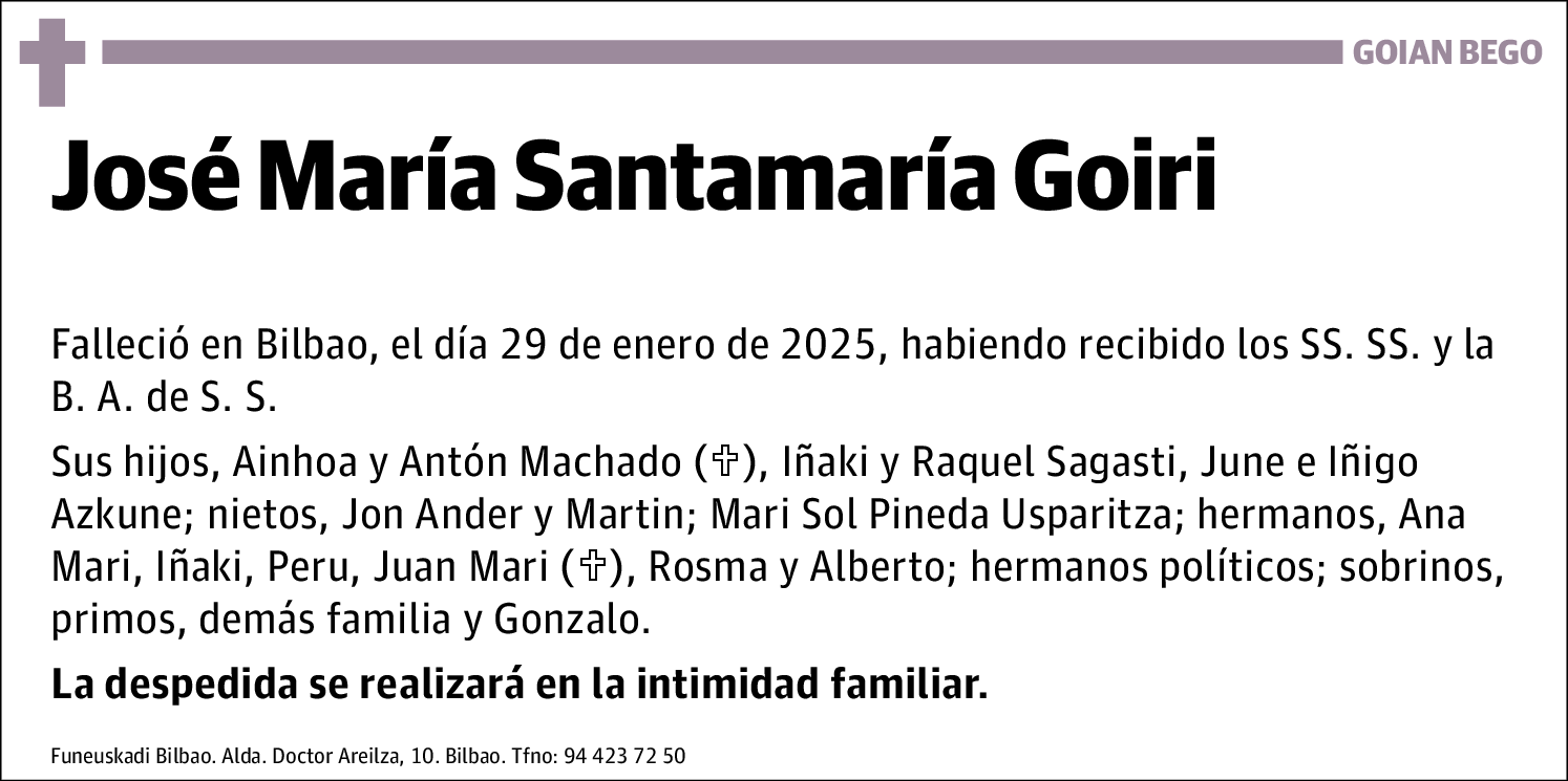 José María Santamaría Goiri