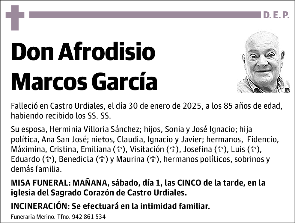 Afrodisio Marcos García