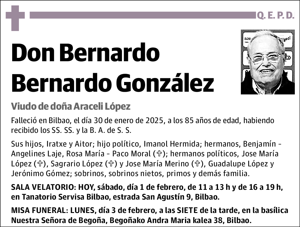 Bernardo Bernardo González