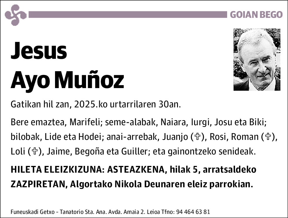 Jesus Ayo Muñoz