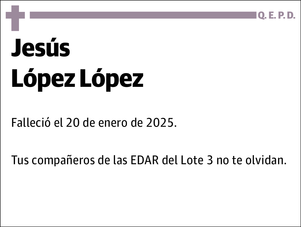 Jesús López López