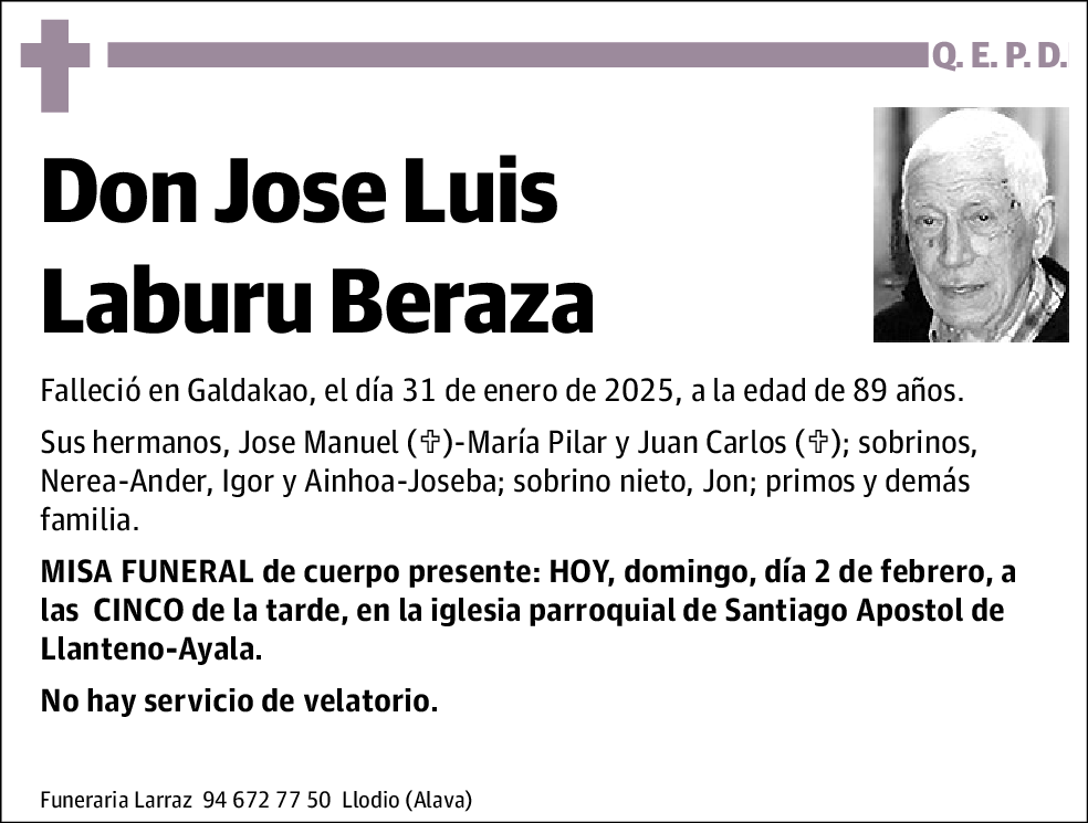 Jose Luis Laburu Beraza