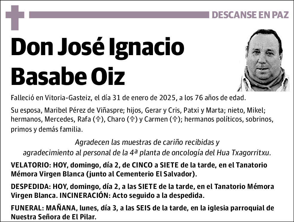 José Ignacio Basabe Oiz