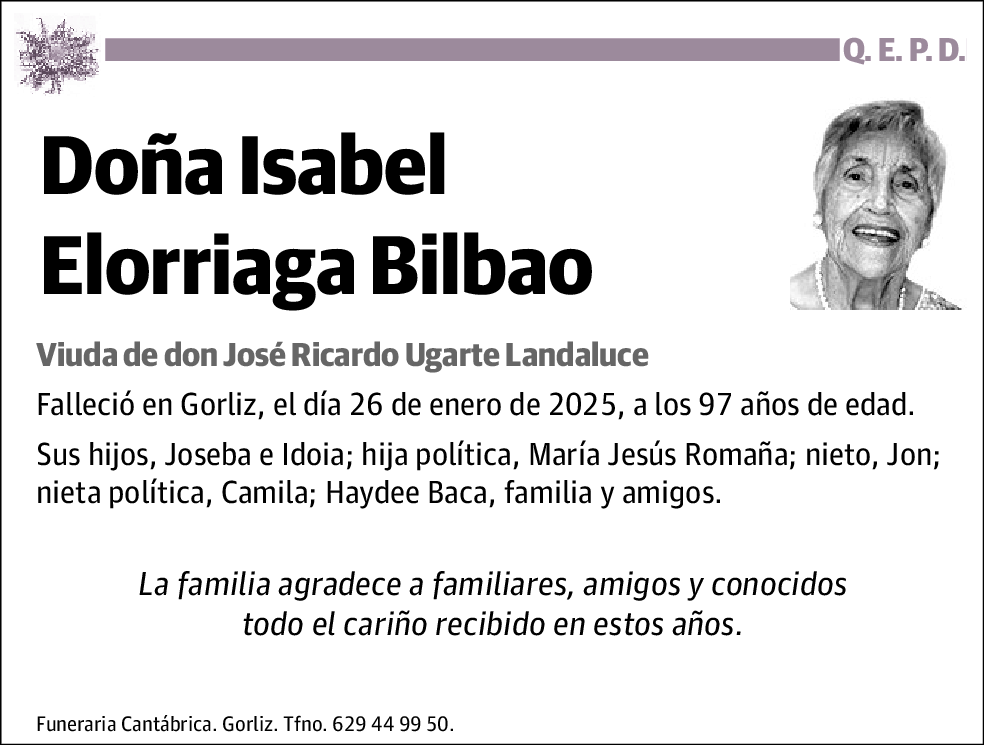 Isabel Elorriaga Bilbao