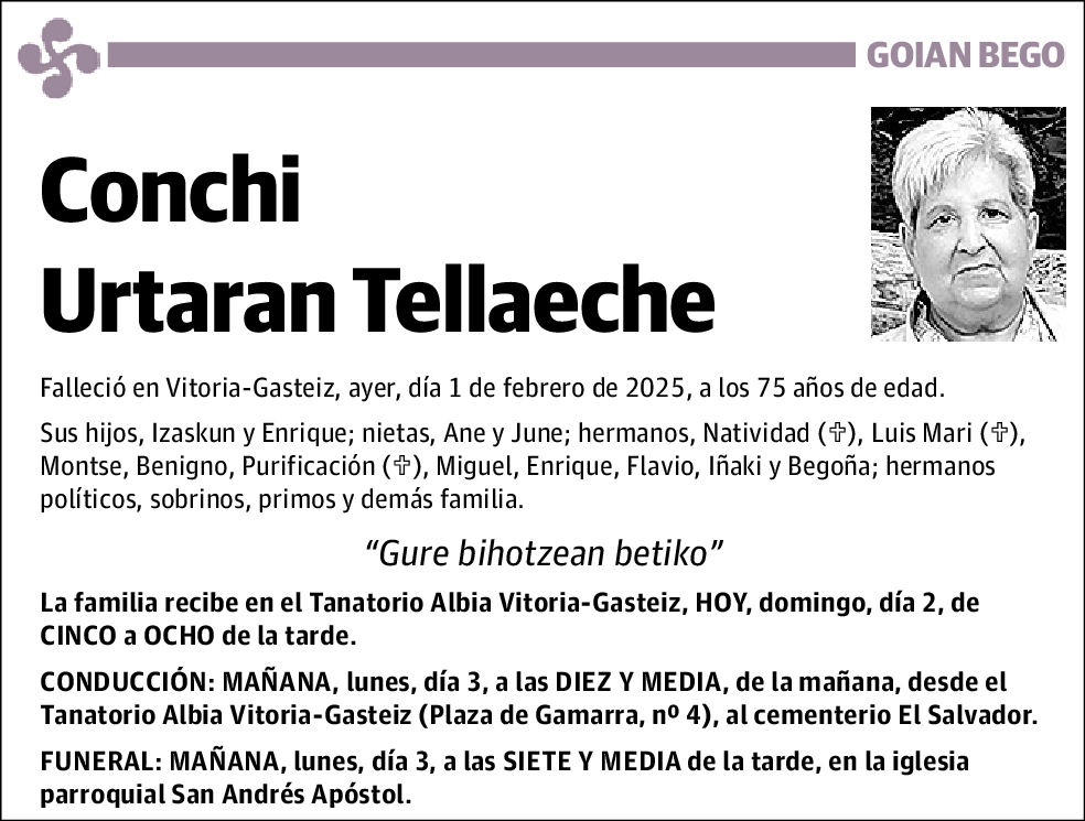 Conchi Urtaran Tellache