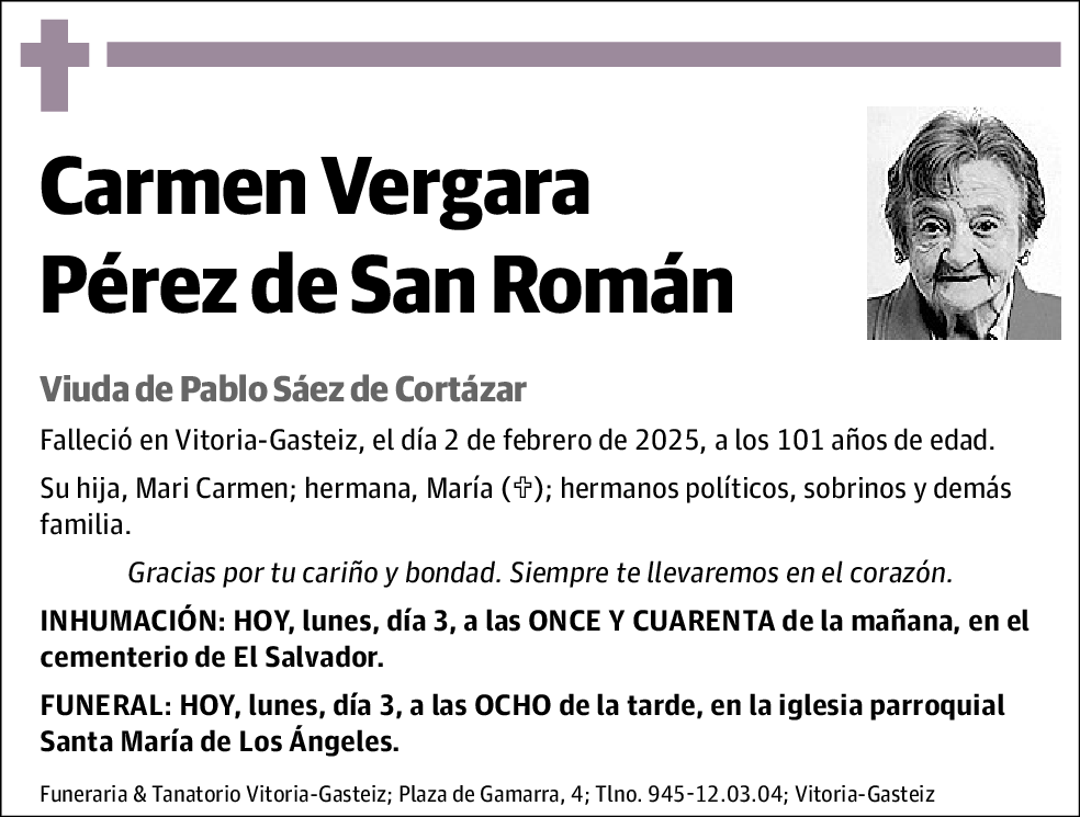 Carmen Vergara Perez de San Roman