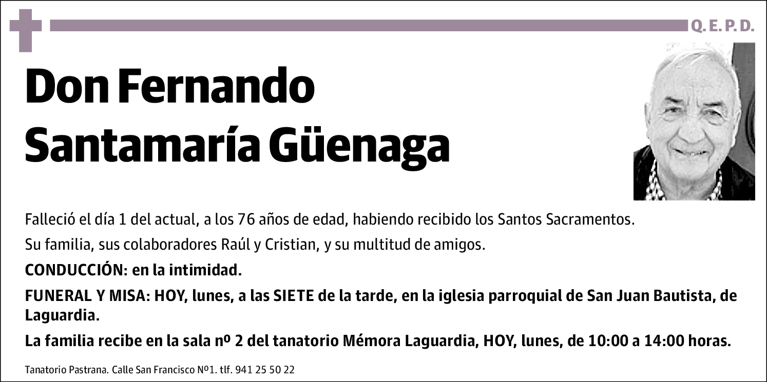 Fernando Santamaria Güenaga