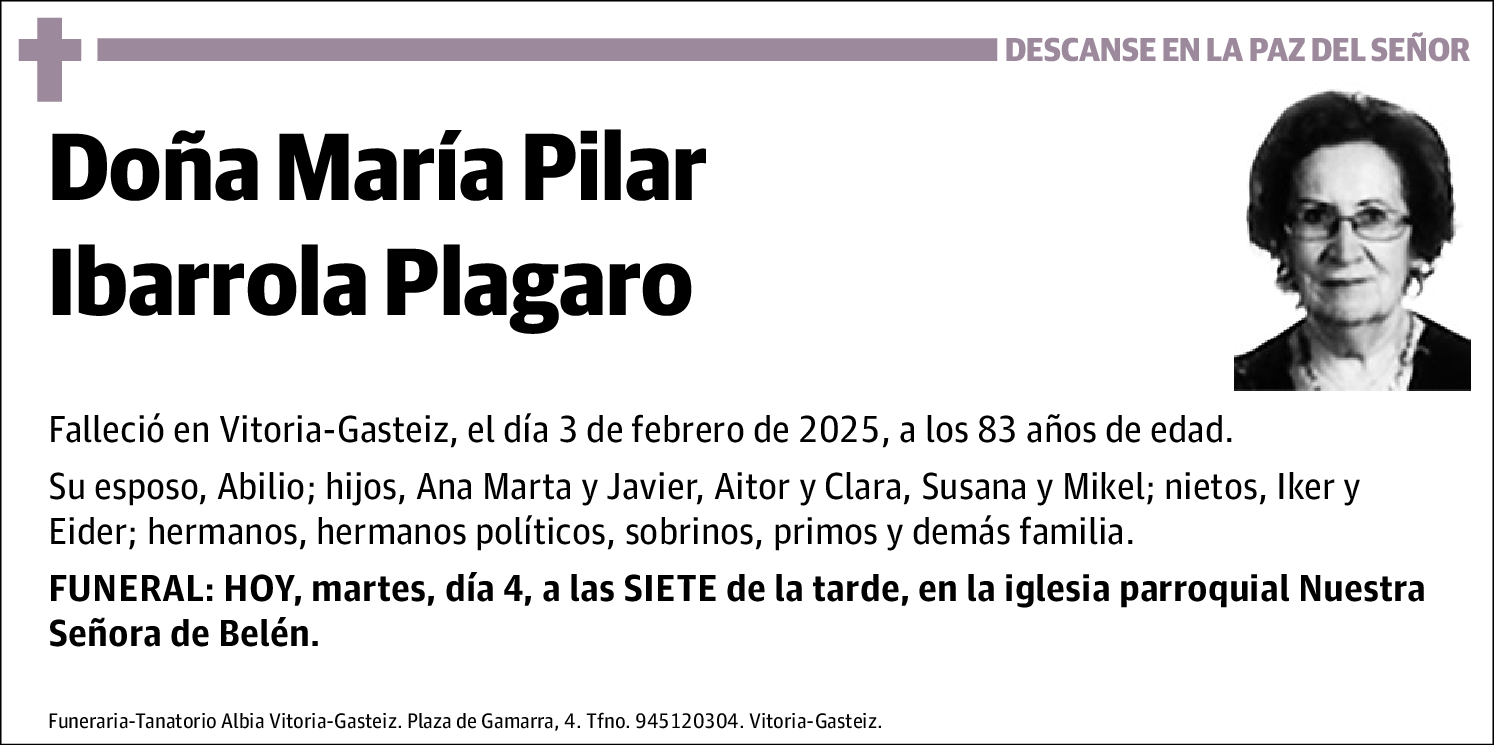 María Pilar Ibarrola Plagaro