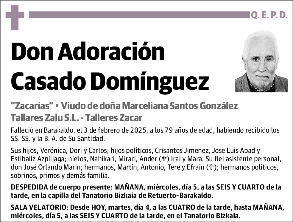 Adoración Casado Domínguez