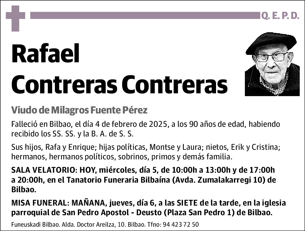 Rafael Contreras Contreras