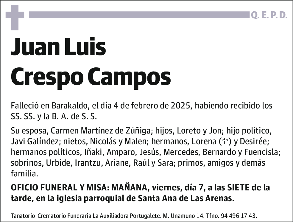 Juan Luis Crespo Campos