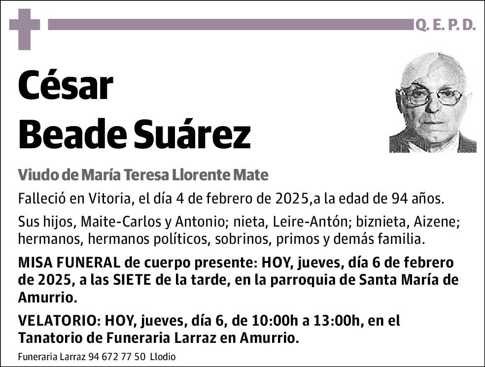 César Beade Suárez