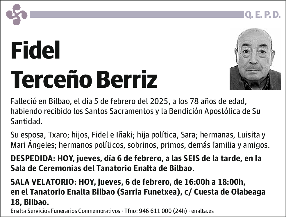 Fidel Terceño Berriz