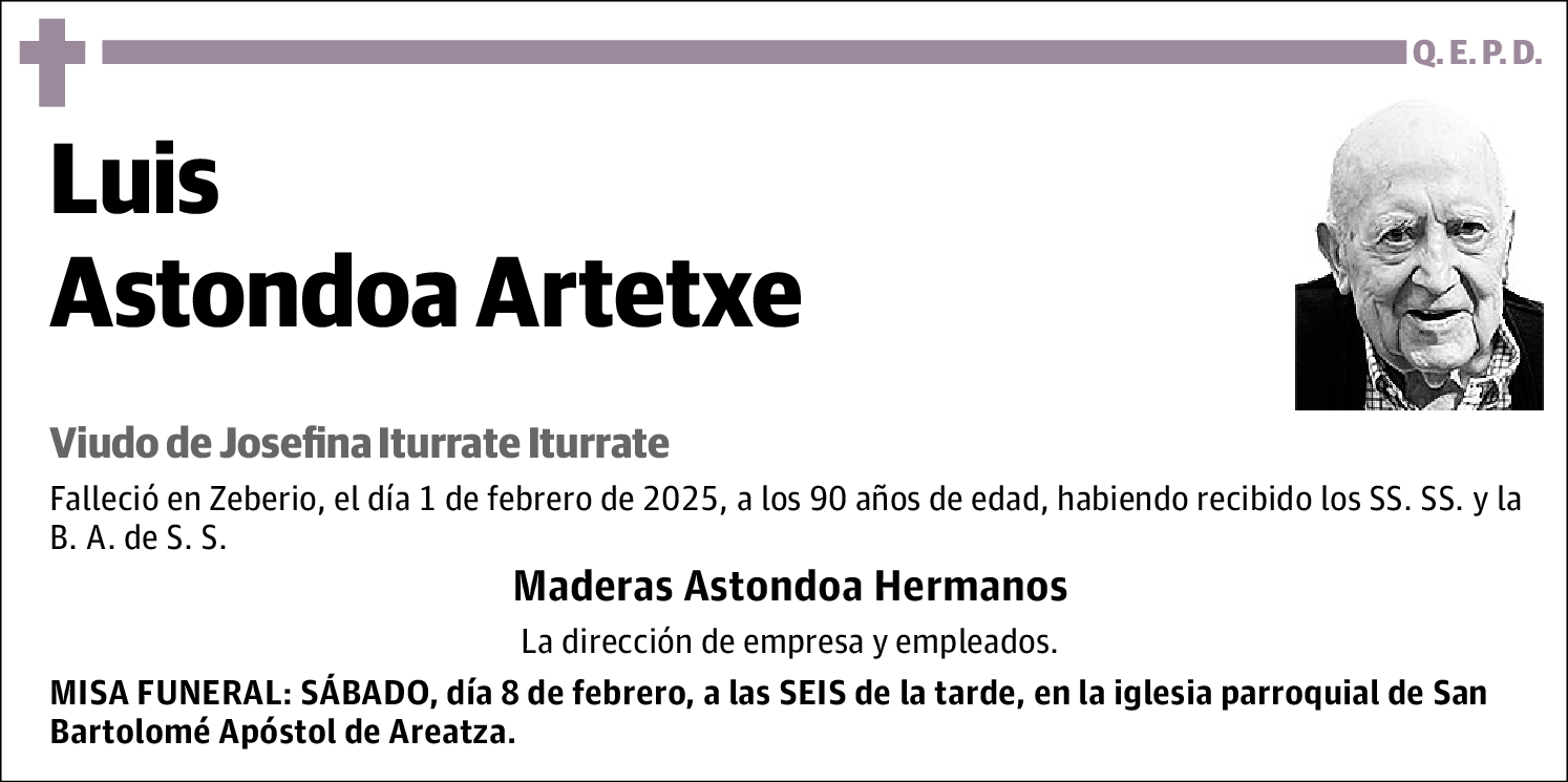 Luis Astondoa Artetxe