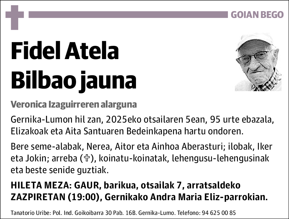 Fidel Atela Bilbao