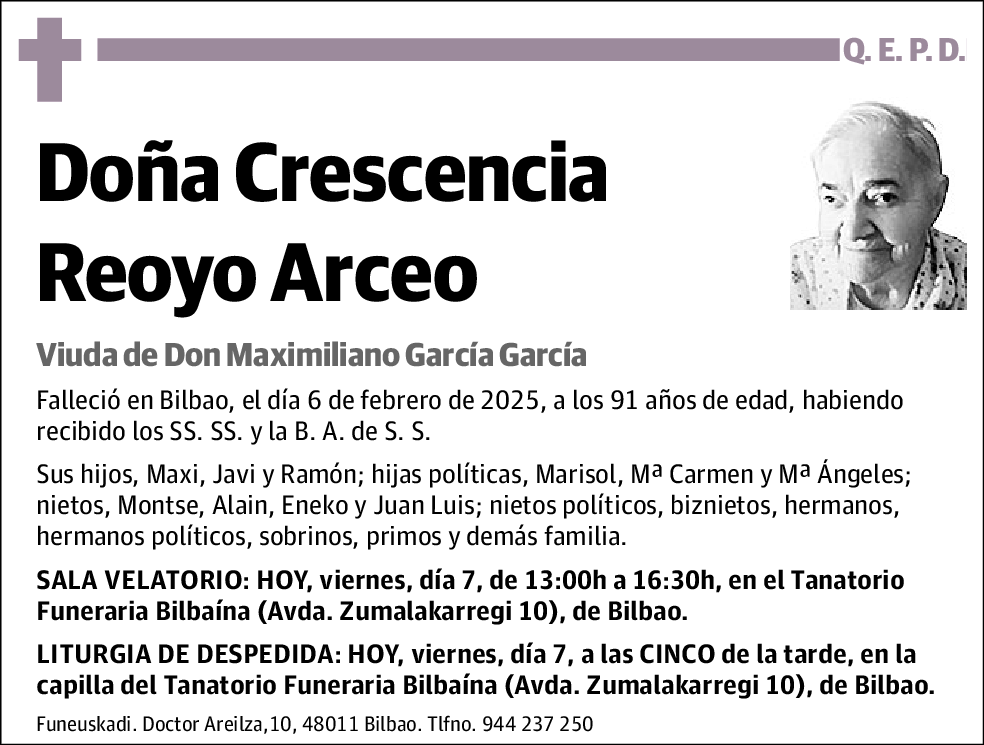 Crescencia Reoyo Arceo