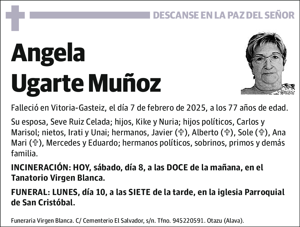 Angela Ugarte Muñoz