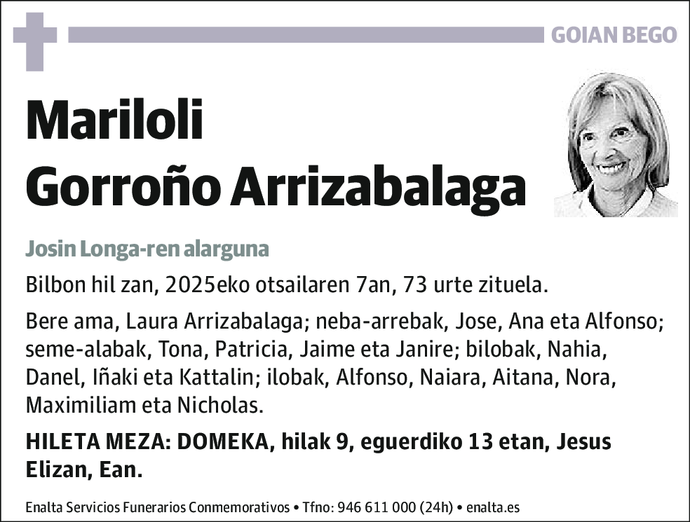 Mariloli Gorroño Arrizabalaga