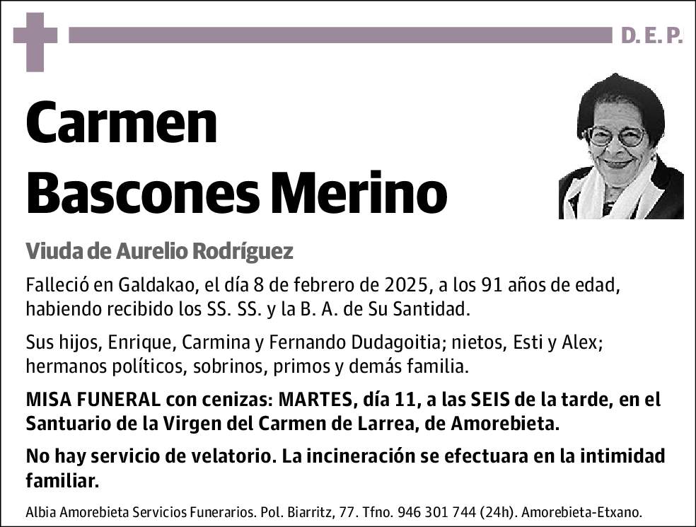 Maria del Carmen Bascones Merino