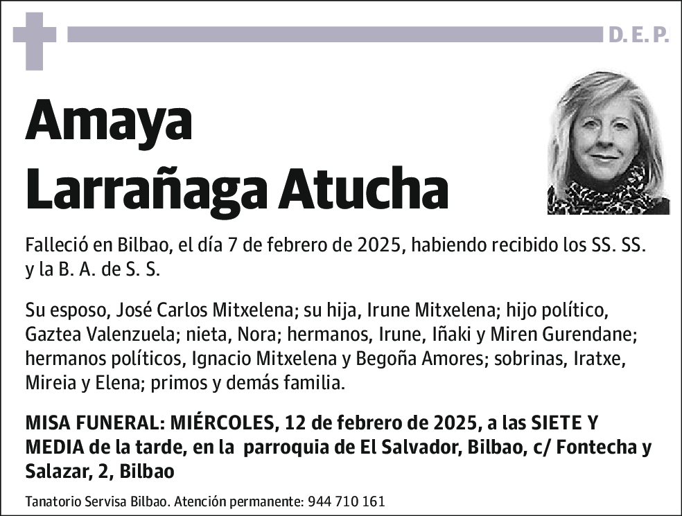 Amaya Larrañaga Atucha