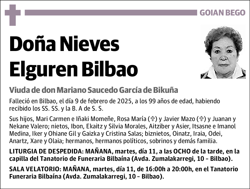 Nieves Elguren Bilbao