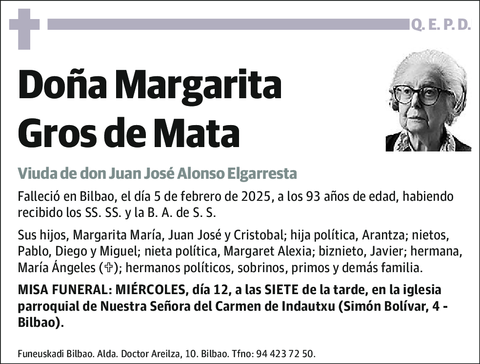 Margarita Gros de Mata