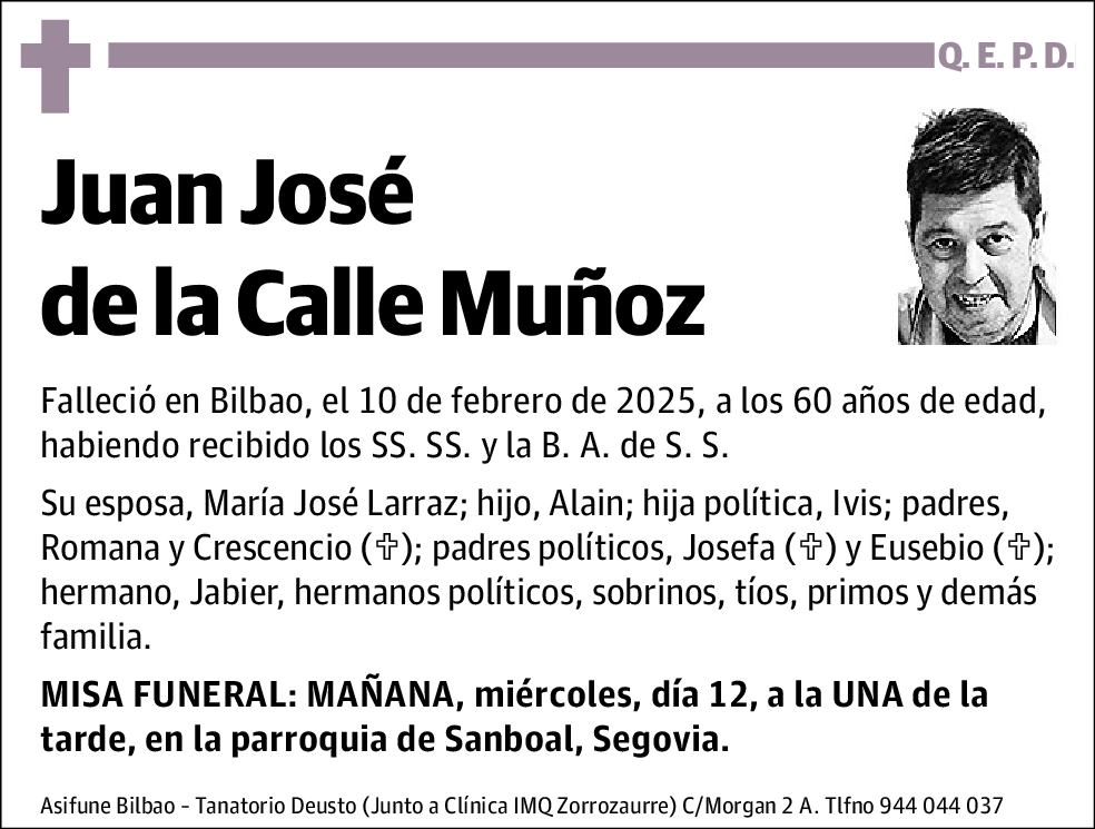 Juan José de la Calle Muñoz