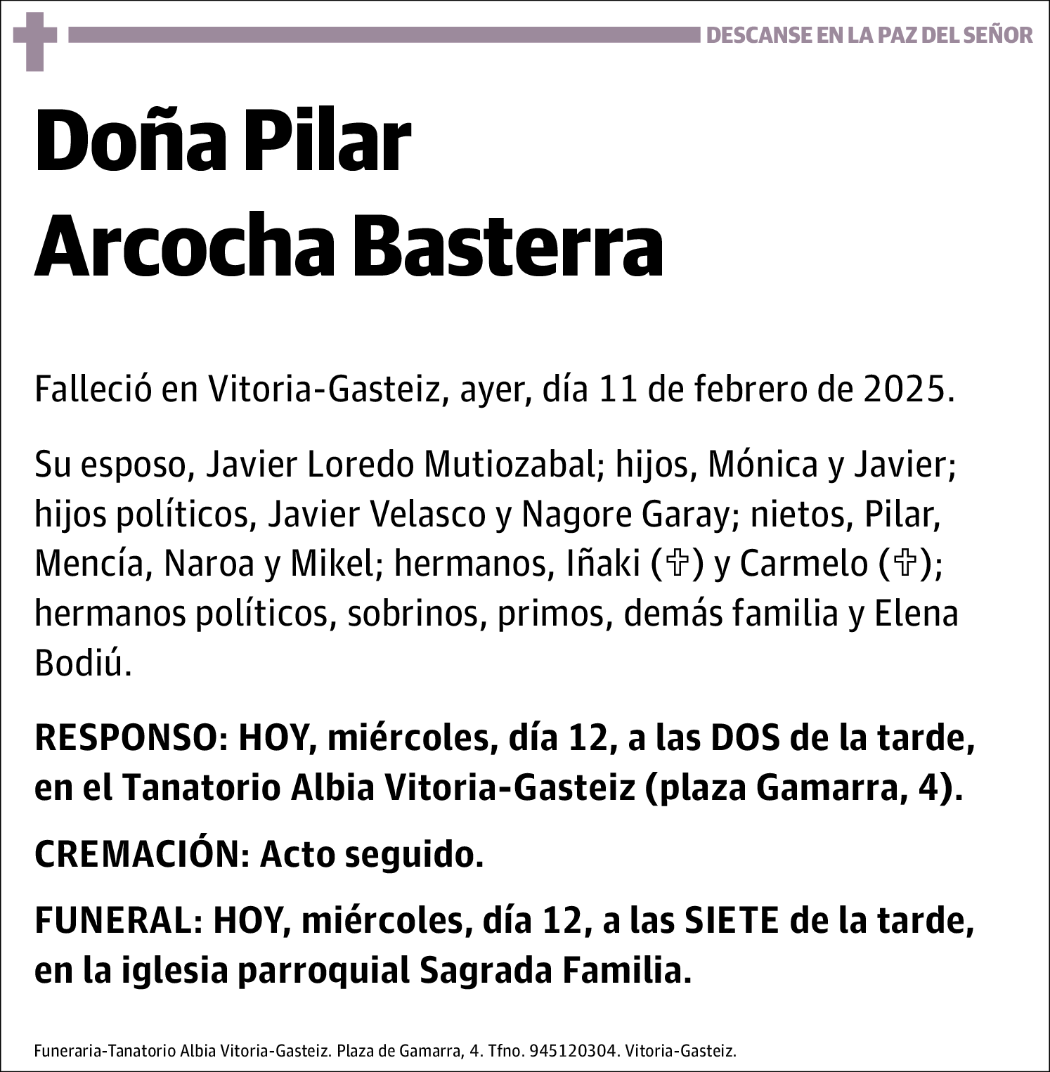 Pilar Arcocha Basterra