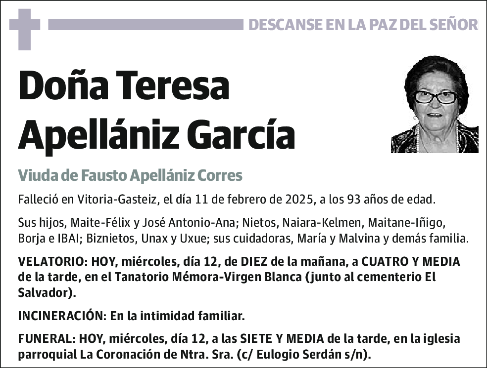 Teresa Apellániz García