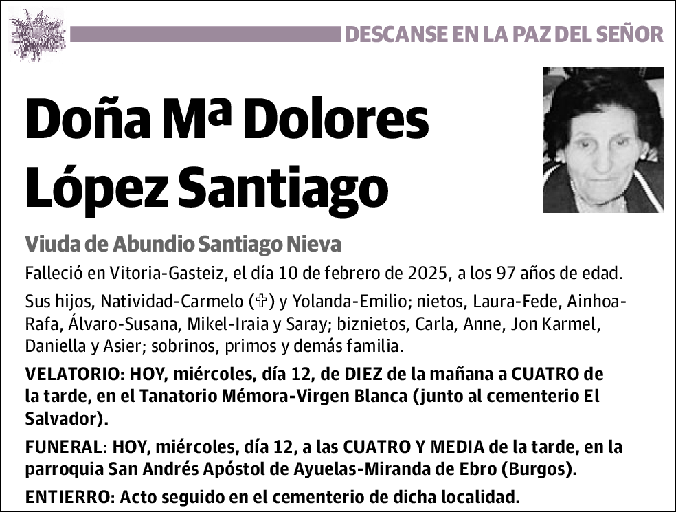 Mª Dolores López Santiago