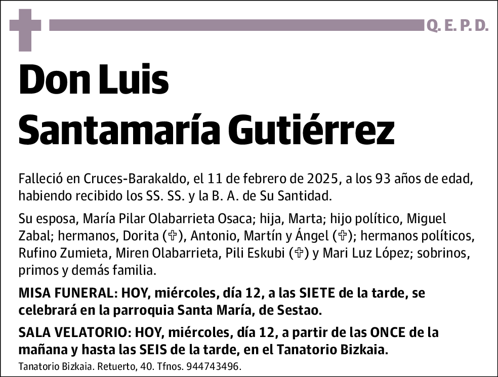 Luis Santamaria Gutierrez