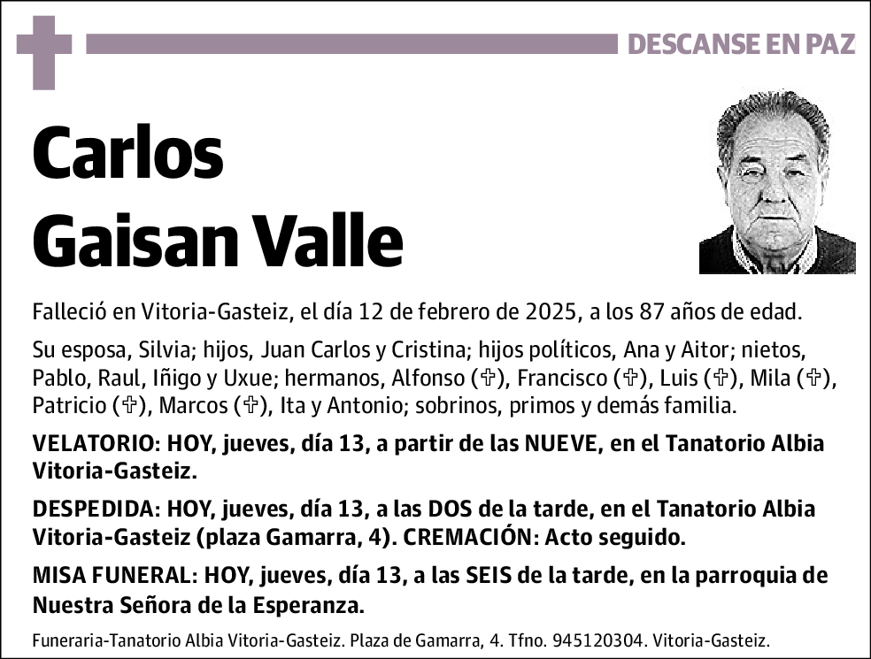Carlos Gaisan Valle