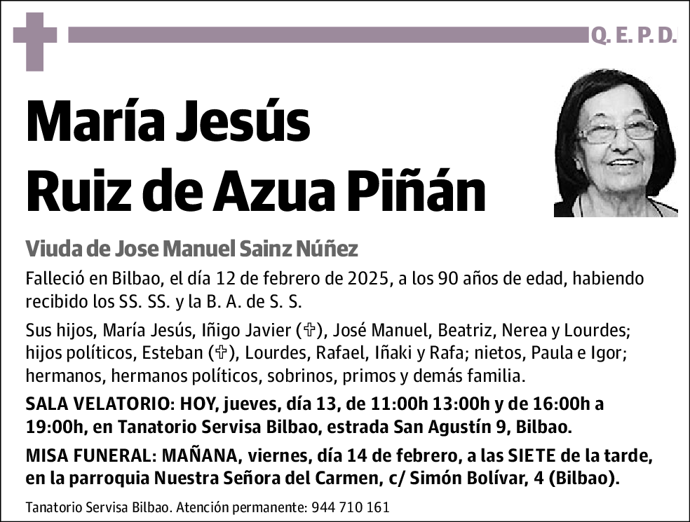 María Jesús Ruiz de Azua Piñán