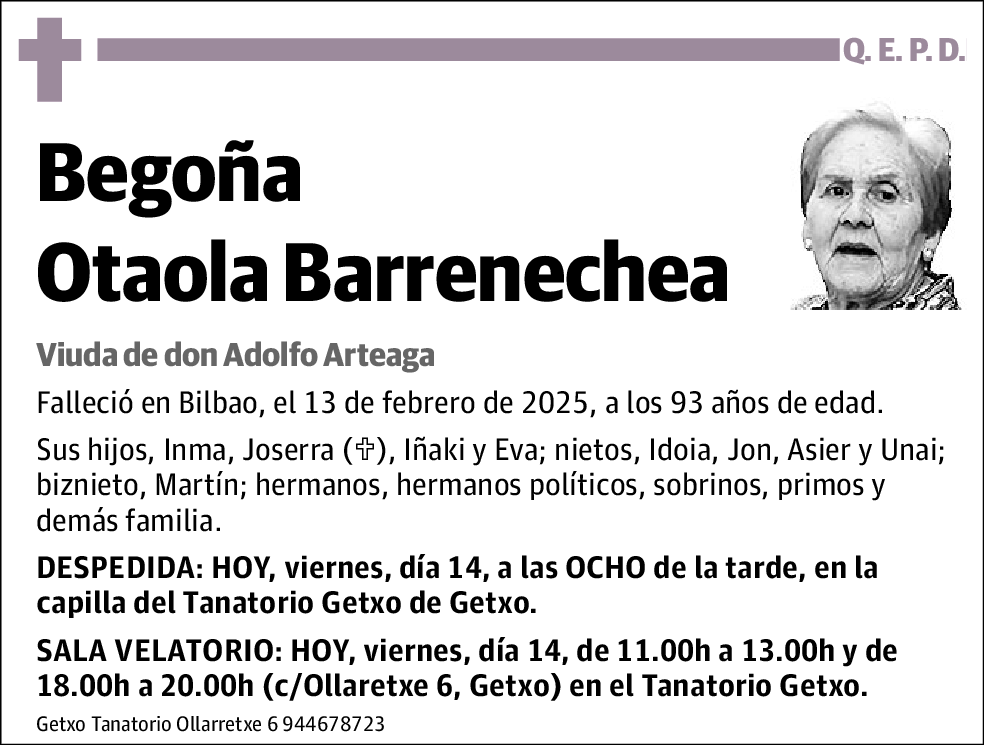 Begoña Otaola Barrenechea