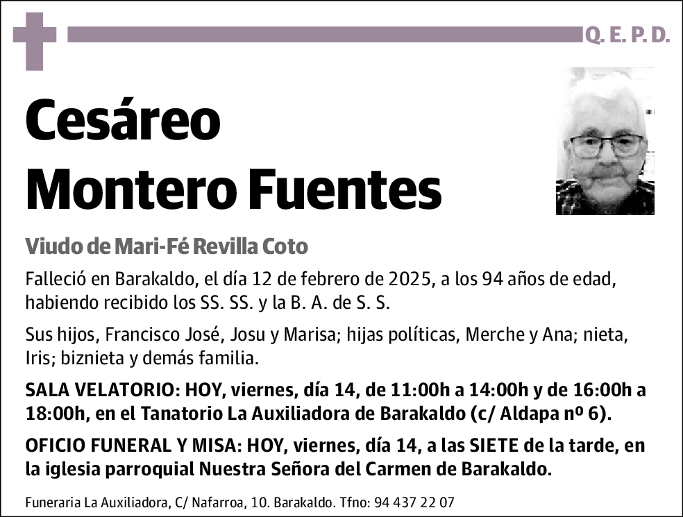 Cesáreo Montero Fuentes