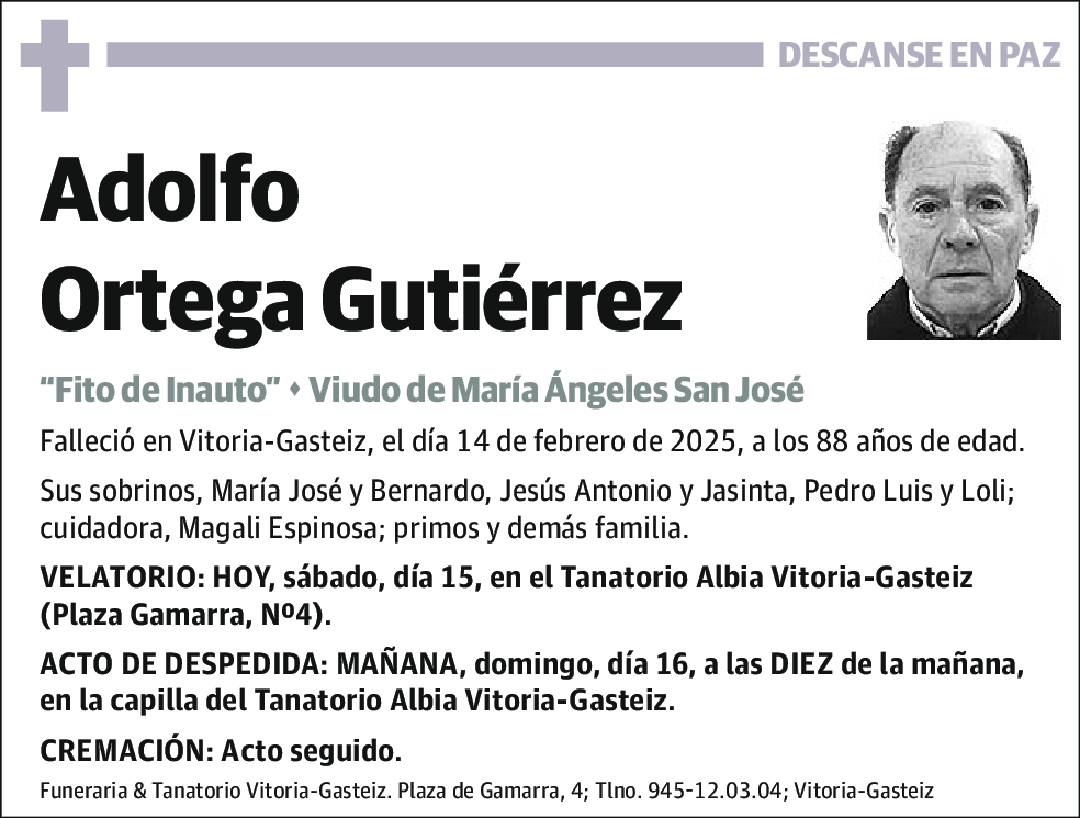 Adolfo Ortega Gutiérrez