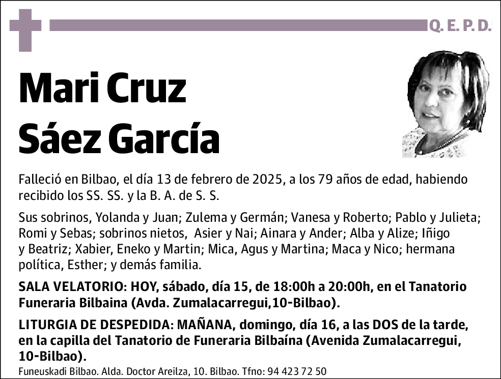 Mari Cruz Sáez García