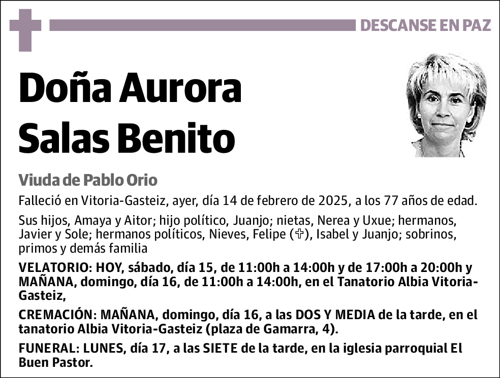 Aurora Salas Benito