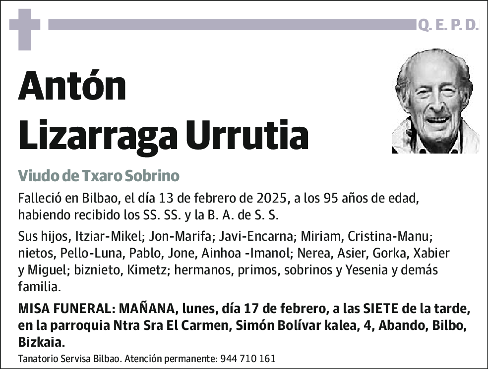 Anton Lizarraga Urrutia